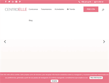 Tablet Screenshot of centroelle.com